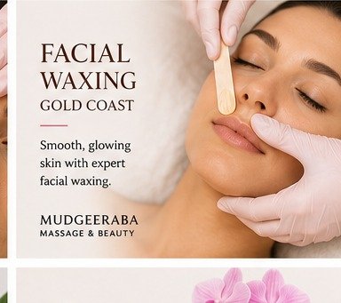 Facial Waxing Gold Coast service at Mudgeeraba Massage